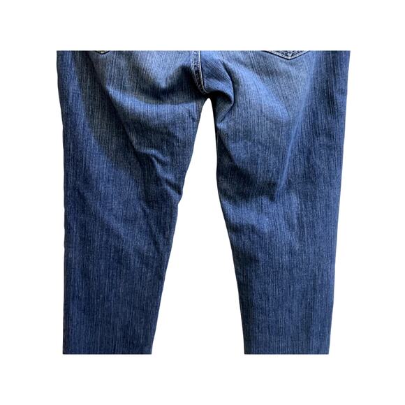 AG Adriano Goldschmied Women Jean 30R 33x26 Blue Stilt Roll Up Cigarette Low Ris - Picture 6 of 11